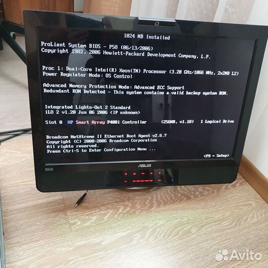 Сервер HP ProLiant dl360 g5