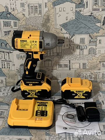 Гайковерт аккумуляторный dewalt