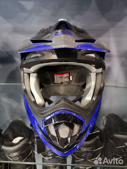 Кроссовый шлем GSB XP-14 Blue