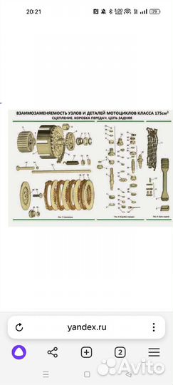 Корзина сцепления мотоцикла Восход