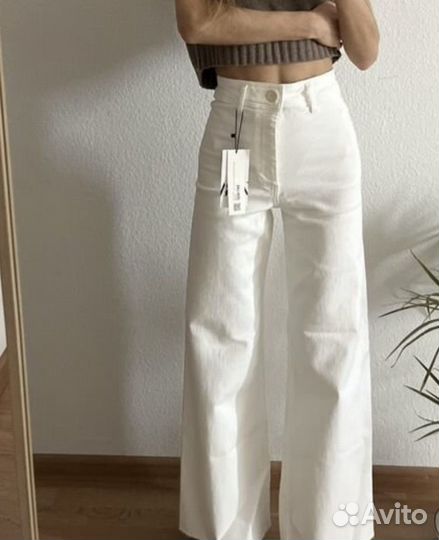 Джинсы белые Zara