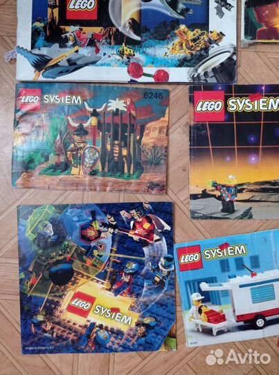 Каталоги lego 90е годы