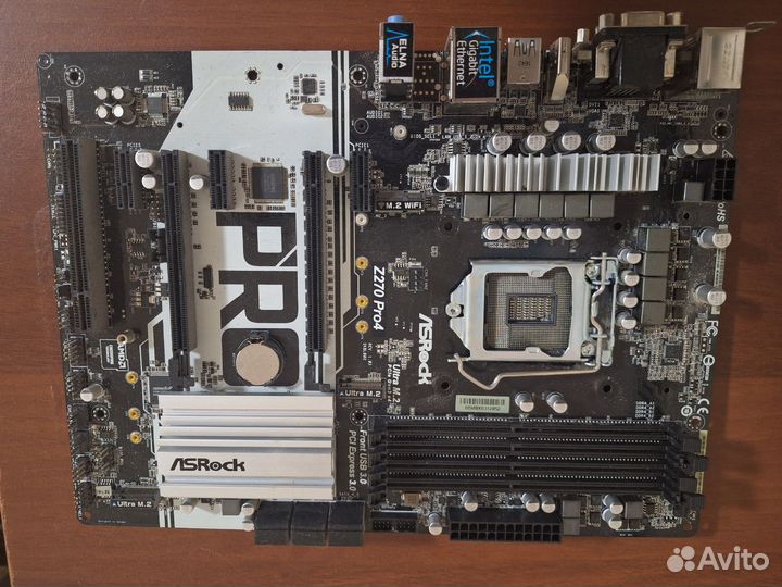 Процессор intel core i5 7600k и плата ASRock Z270