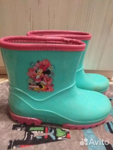 Детские резиновые сапоги