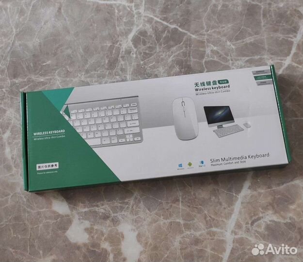 Беспроводная мышка и клавиатура новая