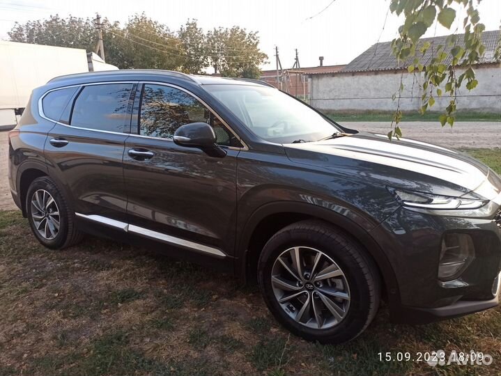 Hyundai Santa Fe 2.2 AT, 2018, 118 000 км