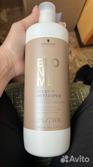 Schwarzkopf BlondMe Премиум окислитель 2% / 6% 1 л