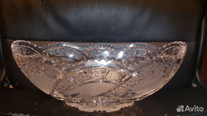 Ваза хрустальная/рюмки/стаканы СССР Винтаж