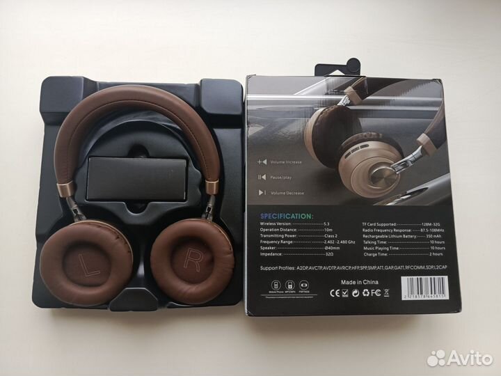 Блютуз наушники