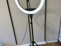 Кольцевая лампа со штативом диаметр 45 см