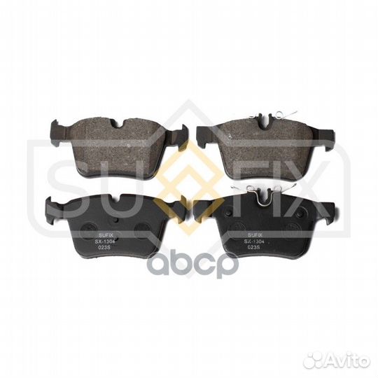 Колодки тормозные дисковые зад прав/лев SX1