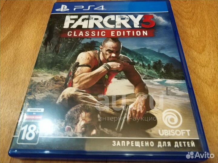 Диски на ps4 Far Cry 3