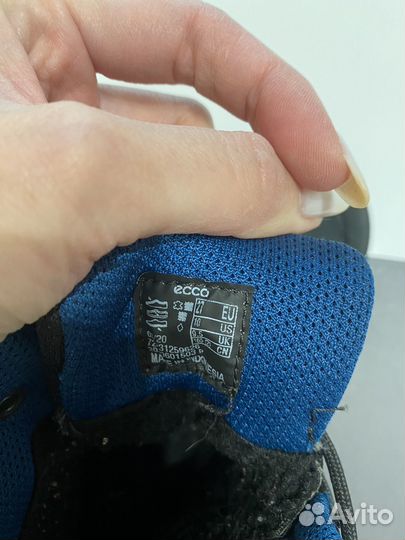 Ботинки детские ecco 27
