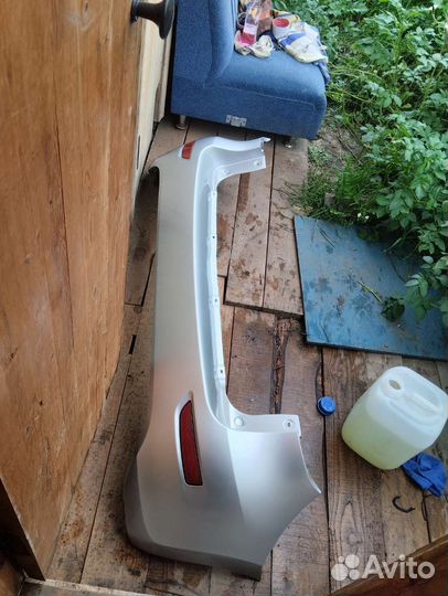 Бампер задний калина 2 хетчбек