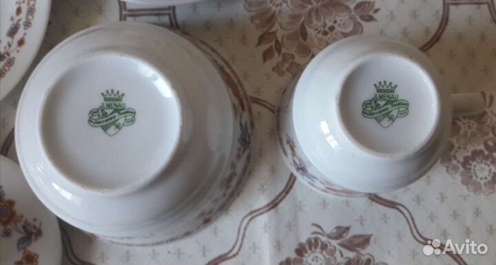 Jlmenau кофейный сервиз гдр