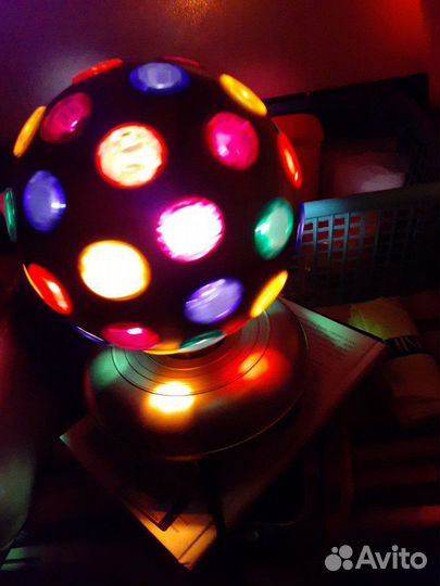 Новый светящий,крутящий шар