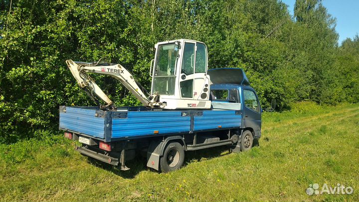 Услуги мини-экскаватора