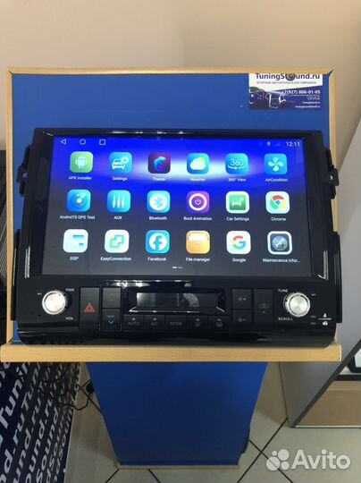 Штатная мультимедия Toyota FJ Cruiser