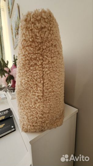 Zarina шоппер меховой