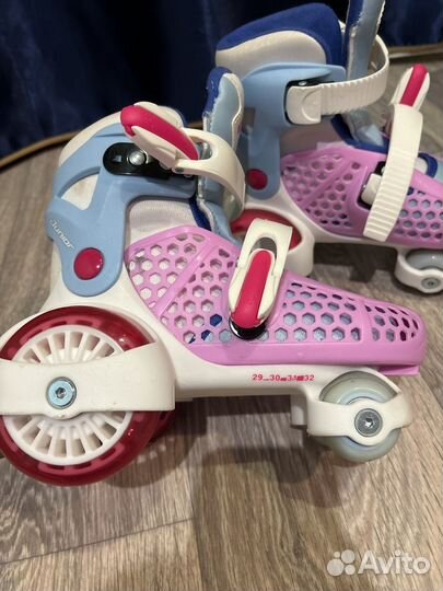 Ролики детские reaction раздвижные 29-32