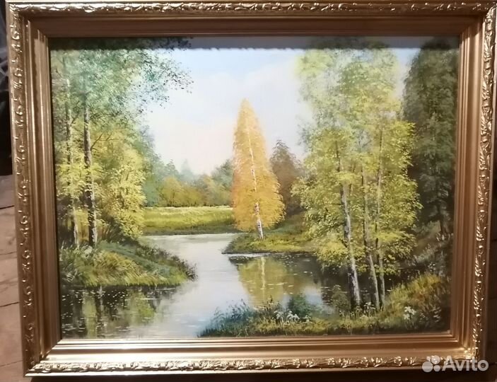 Картина маслом Геуасшвили - Осень