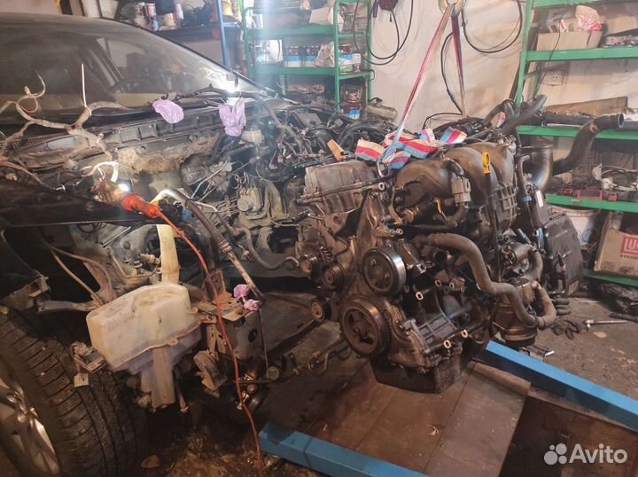 Кран гаражный гусь для снятия двигателя/кпп