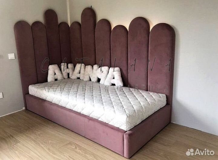 Детская кровать с мягкими бортиками/Без предоплаты