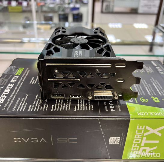 Видеокарта evga RTX 2060 SC OC 6GB/Гарантия