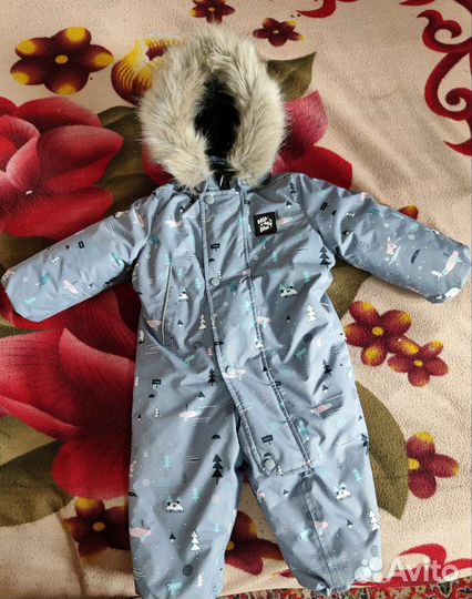 Детский зимний комбинезон 80