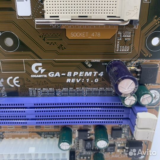 Материнская плата gigabyte GA-8pemt4 (rev. 1.0)