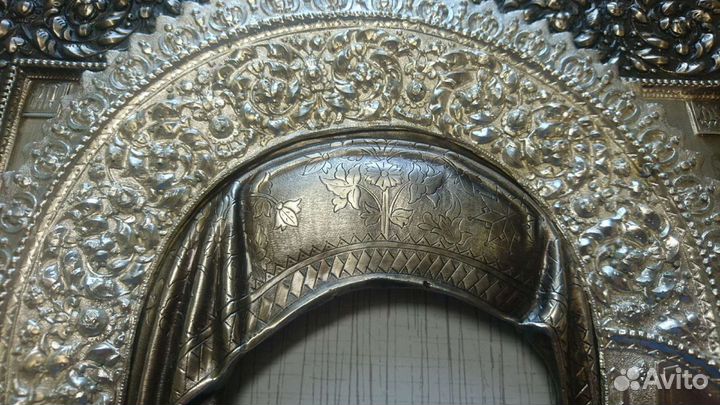 Казанская Богородица, оклад на икону