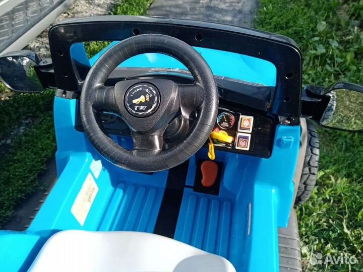 Детский электромобиль джип бу