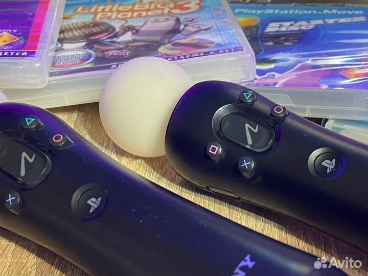 Ps Move+ Camera+Диски