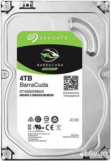 Жесткий диск 4tb seagate st4000dm004