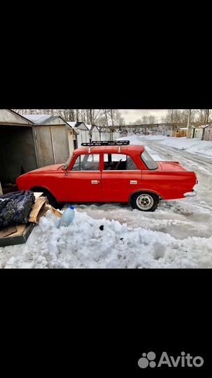 Москвич 412 1.5 МТ, 1977, 5 000 км