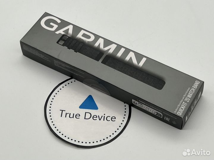 Оригинальный ремешок Garmin Quickfit 20mm black