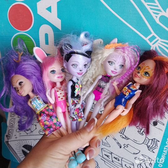 Куклы энчантималс пакетом