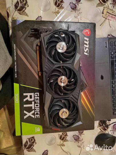 Видеокарта rtx 3080 Msi GamingX Trio