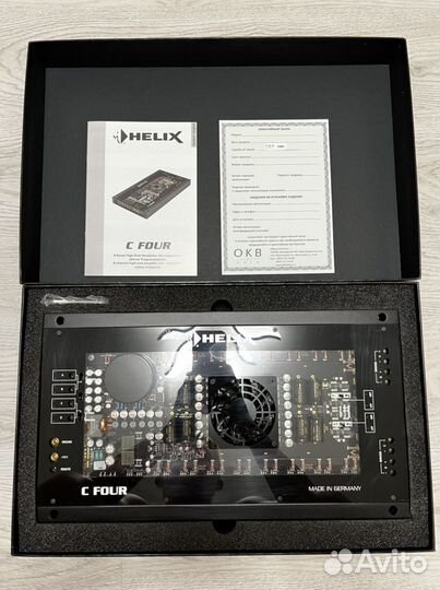 4-канальный усилитель Helix C four