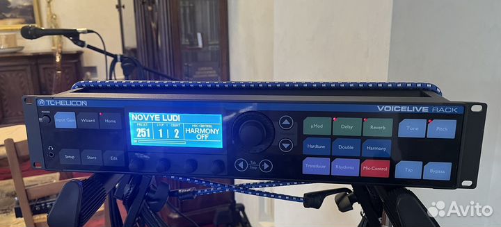 Tchelicon voicelive rack