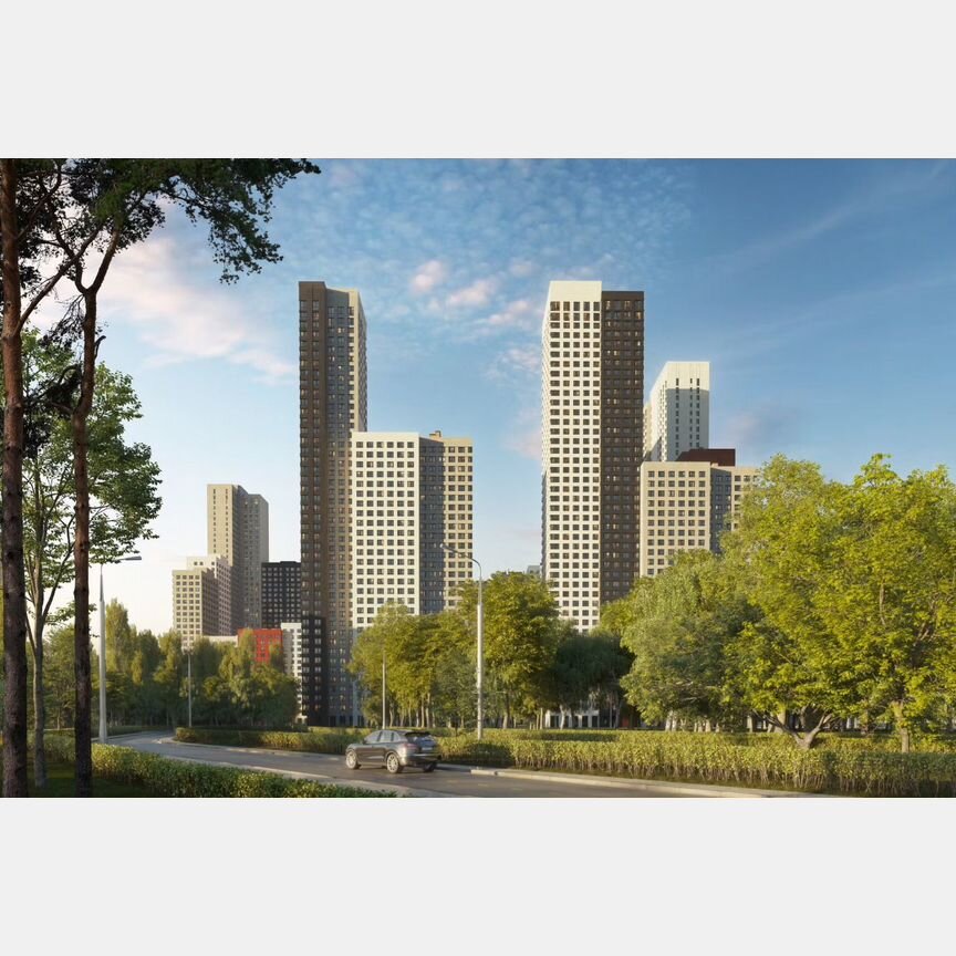 2-к. квартира, 64,9 м², 32/44 эт.