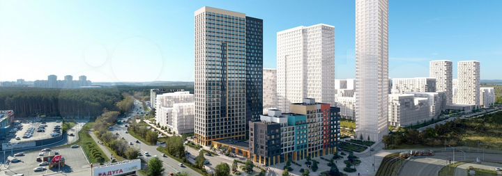 2-к. квартира, 58 м², 32/32 эт.