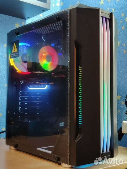 Игровой компьютер 6 ядер/GTX 1660ti/16GB/500GB SSD