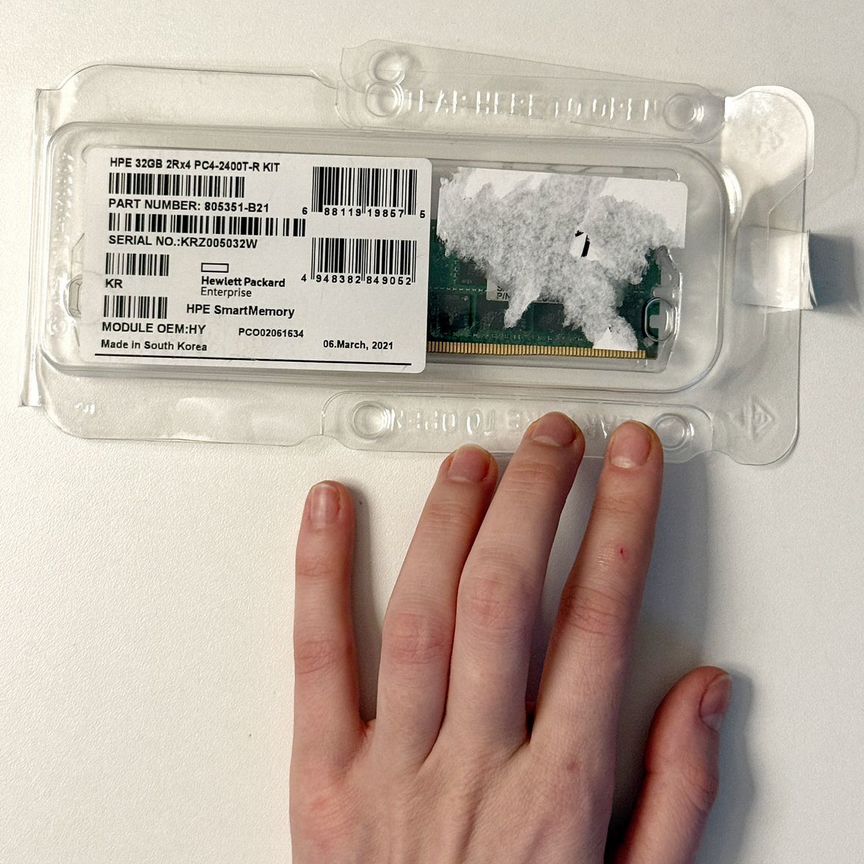 [PC4-2400T-RB1-11] Hpe 32gb Ddr4 2400mhz Ecc Rdimm Pc4-2400t-Rb1-11