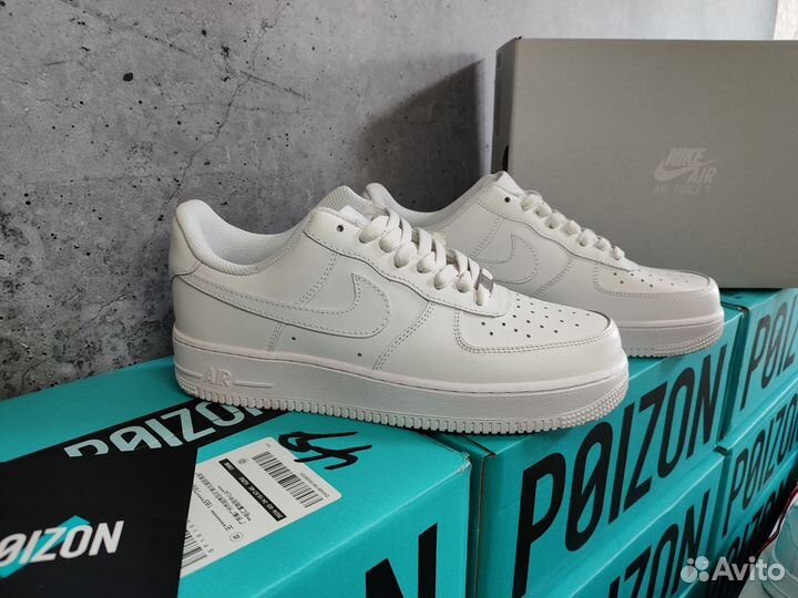 Nike Air Force 1 white люкс