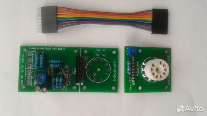 Индикатор зеленый глаз 6е1п, 6е3п, 6е5с