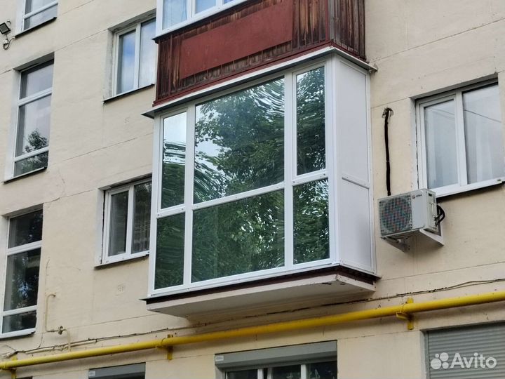 Балконы, окна, обшивка