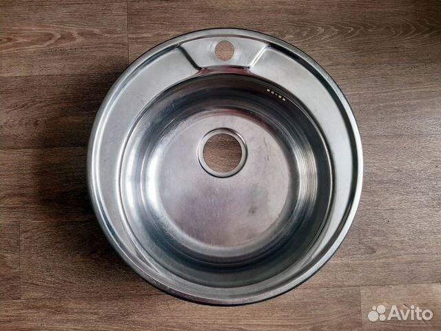 Мойка для кухни нержавейка круглая купить в Красном Селе | Товары для ...