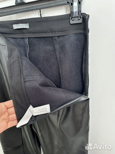 Брюки экокожа Sela, М