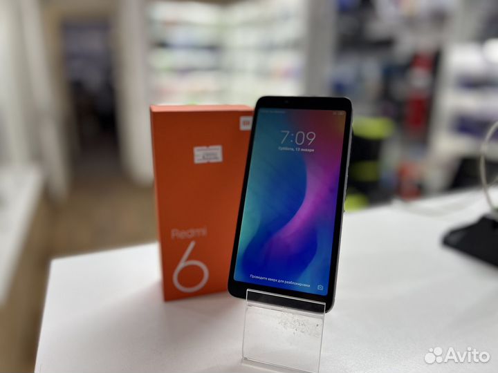 Xiaomi Redmi 6, 3/32 ГБ